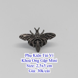 Khóa ong gập mini (2,5x5cm) 53k/ 1cái