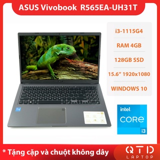 Asus Vivobook R565EA-UH31T Core i3-1115G4/ 4GB/ 128G SSD/ 15.6″FHD (1920×1080) Cảm ứng/ Windows 10