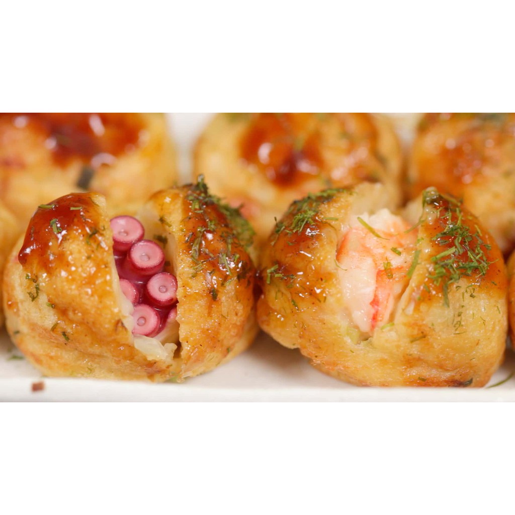 Bánh bạch tuộc Takoyaki gói 600g và 1.2kg