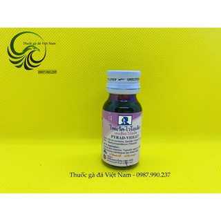 Pyrad violet dùng kén mép, xước mép, soi lồng cho chiến kê