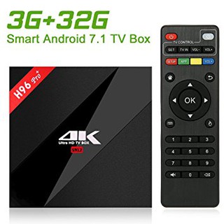 TV BOX H96 PRO PLUS RAM 3GB ROM 32G THÁCH THỨC SIÊU PHẨM 2017