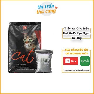 [Beman789]  [Beman123]  Thức ăn hạt cho mèo hạt Cat's Eye - Túi 1kg hạt cat eye siêu tiết kiệm | Cateye