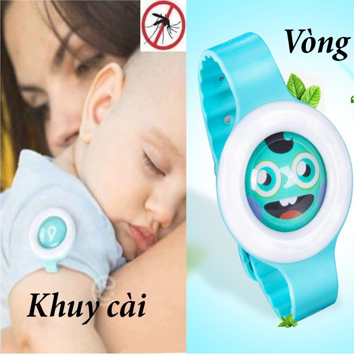 Vòng đeo tay chống muỗi đốt bikit cho bé