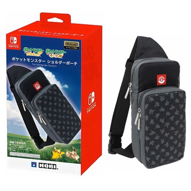 Túi đeo chéo hori poke pika cho3DS /PSP....máy trò chơi Nintendo Switch Oled v1 v2 Lite