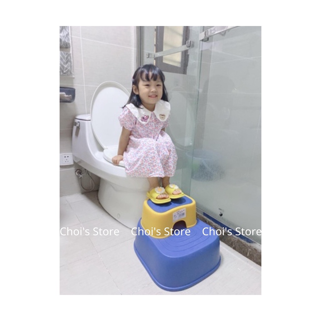 Ghế tự lập cho bé 2 tầng giúp bé vệ sinh cá nhân, có thể tháo rời linh hoạt Choi store 50