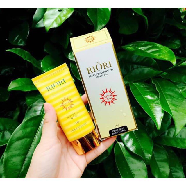 Kem Chống Nắng ❤ RIORI SUN CREAM SPF50/ PA+++