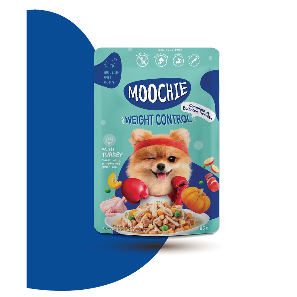 Pate Moochie cho chó giàu dính dưỡng gói 85g