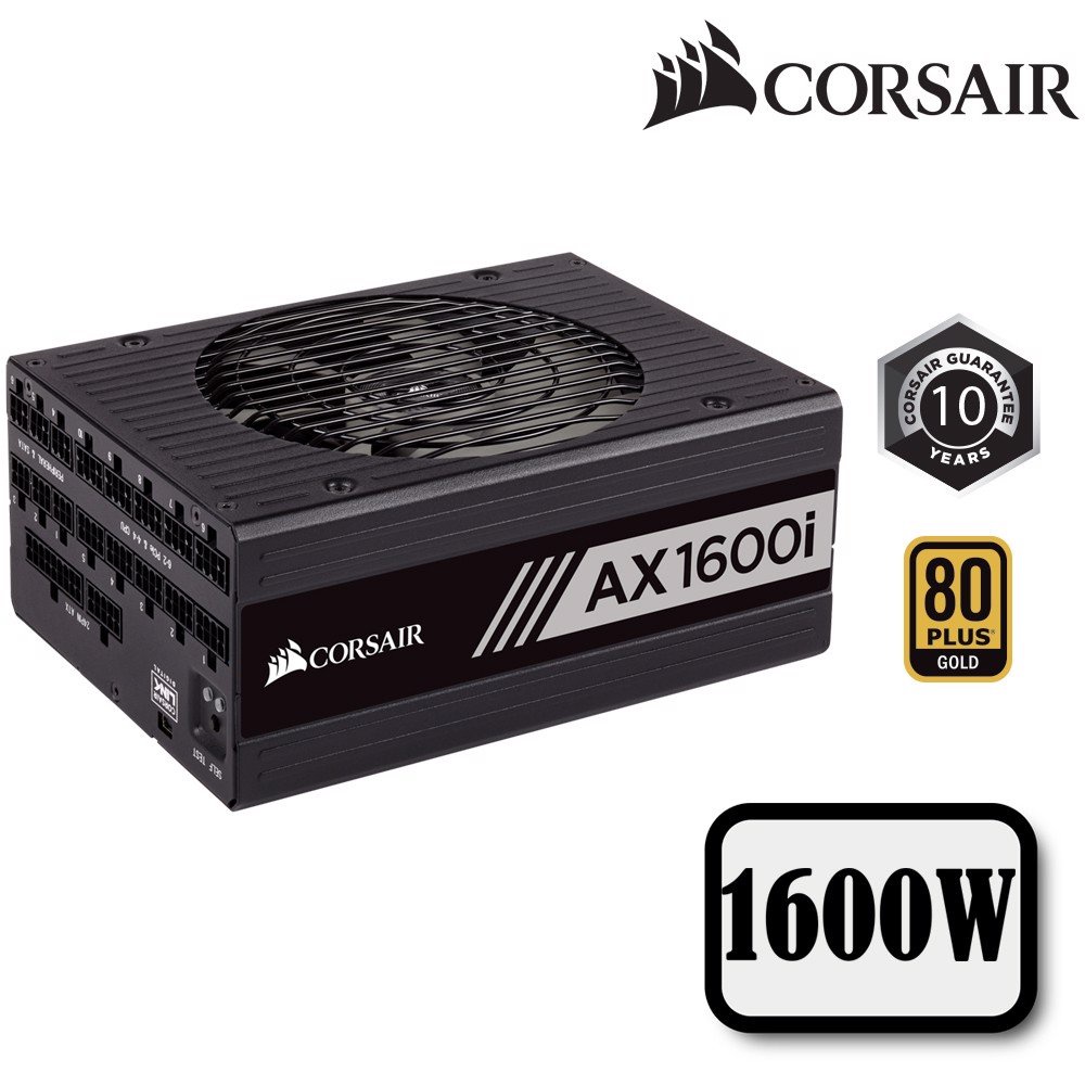 Nguồn máy tính Corsair AX1600i 80 Plus Titanium