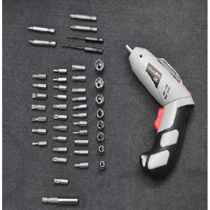 Máy Khoan Và Vặn Ốc Vít Sạc Pin Cầm Tay Mini 45 Chi Tiết
