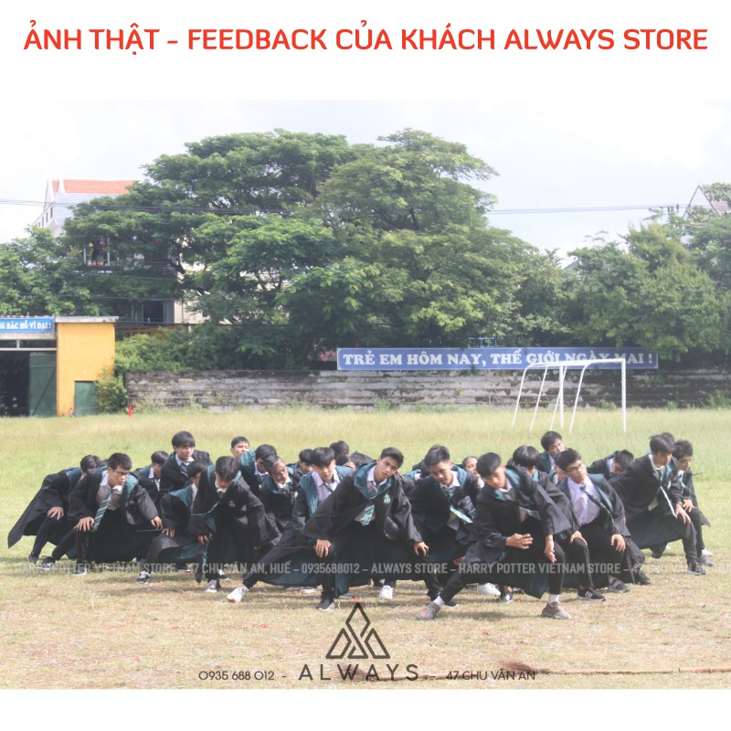 Áo choàng phù thuỷ - Trang phục hoá trang - Chuẩn hàng ALWAYS Store - Mua nhiều giảm nhiều