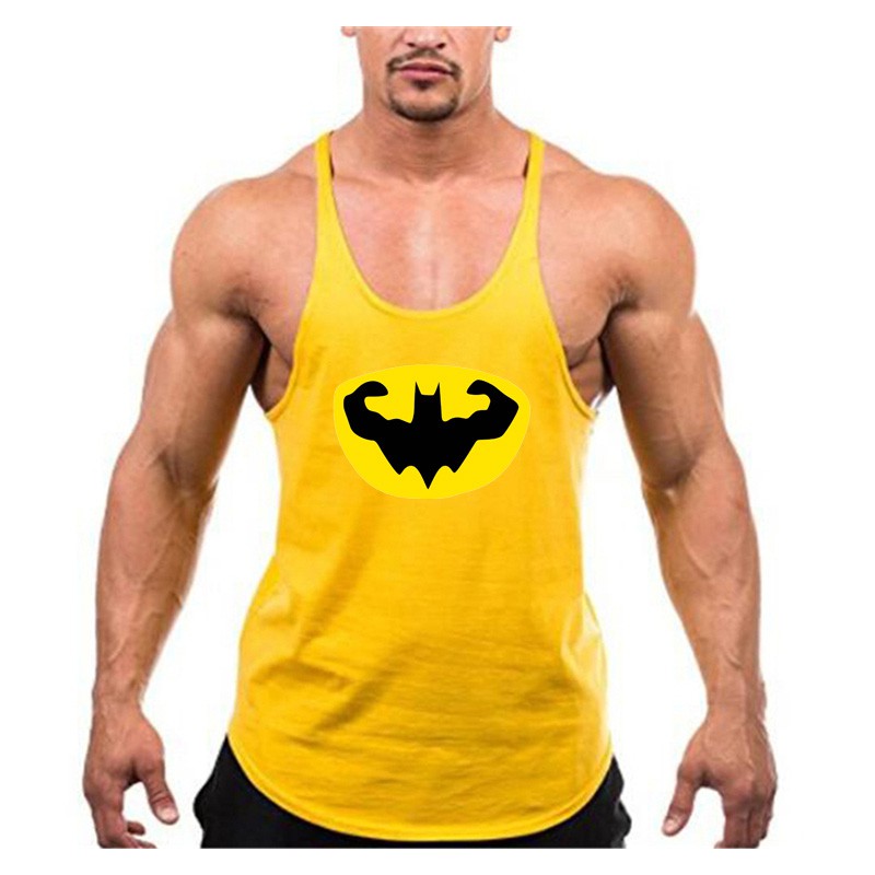 Áo thun 3 lỗ in hình Batman phong cách thể thao