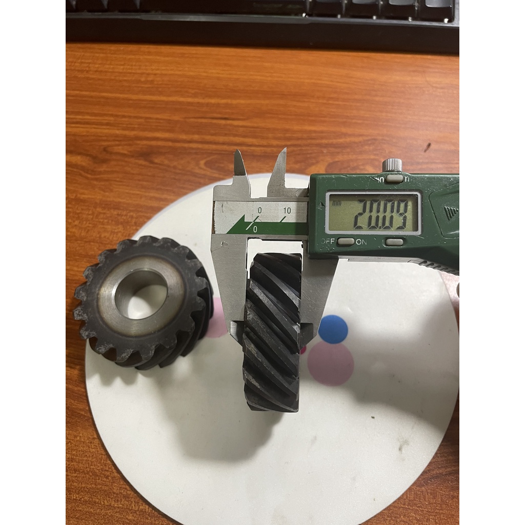 Bánh răng nghiêng ăn khớp 90 độ-Z17m2.5