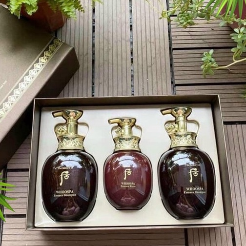 Set Dầu Gội Xả Hoàng Cung Whoo Whoospa Hair 3pcs Special Set Ngăn Ngừa Rụng Tóc Và Lưu Hương Thơm Sang Trọng Dài Lâu