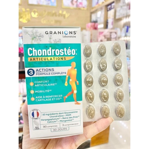 Chondrosteo 90 viên Hàng nhập Pháp 5.0