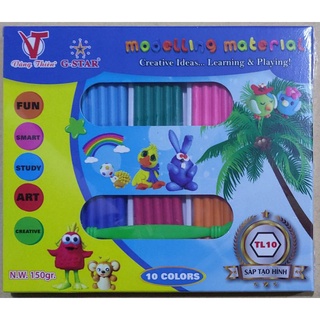 Đất nặn G-STAR 5 - 8 - 10 -12 - 24 màu