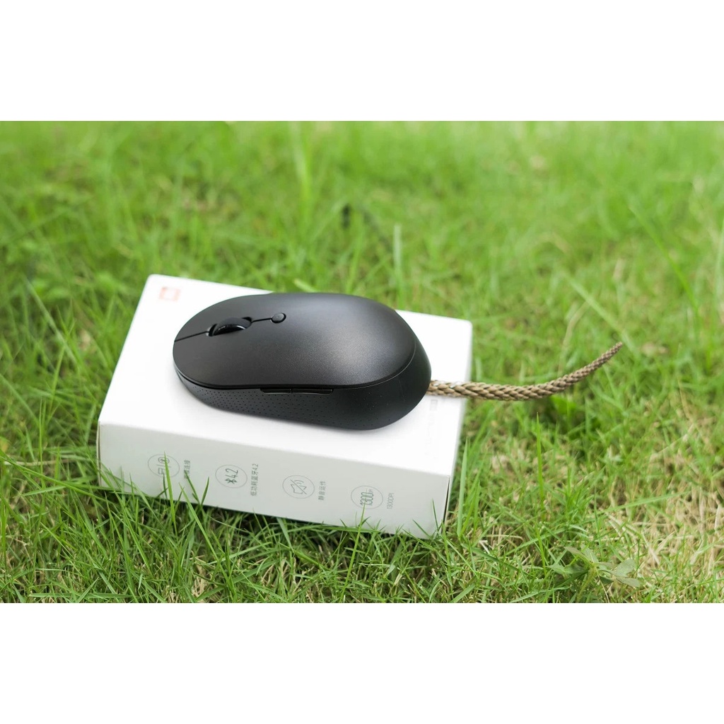 Chuột Không Dây Xiaomi Mi Dual Mode Wireless Mouse Silent Edition  - Hỗ trợ Macbook, Máy tính bảng