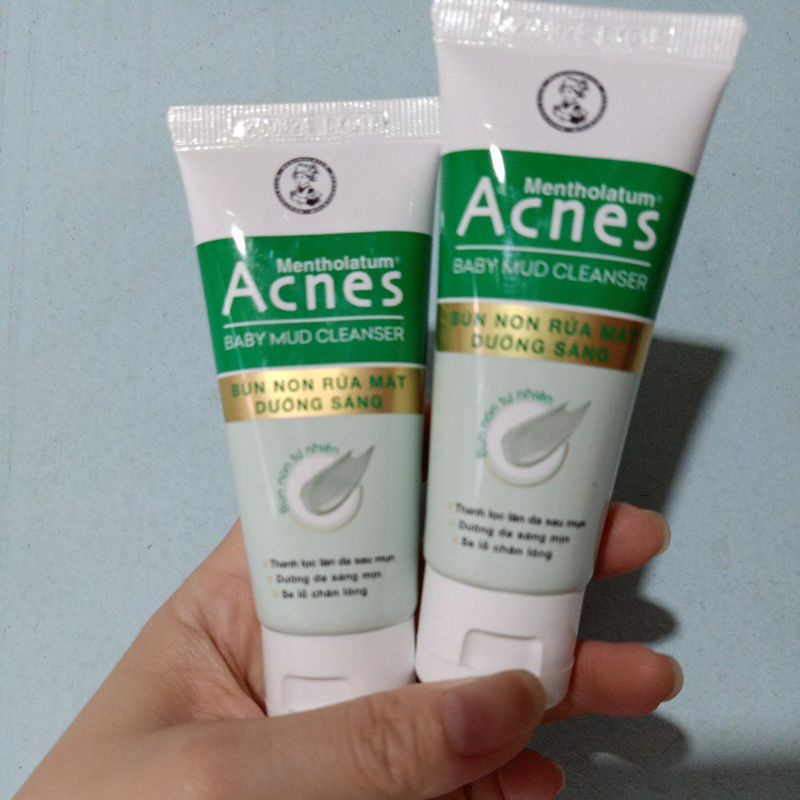 (25g) Sữa rửa mặt ACNES bùn non BABY MUD