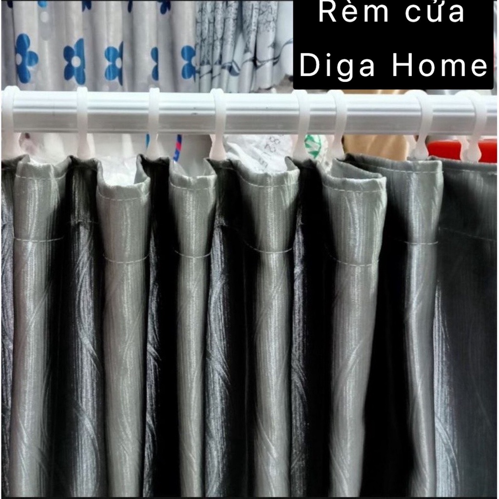 Rèm Cửa Rido Chống Nắng - Rido Ngăn Phòng Móc Thẳng Tiết Kiệm Chi Phí và Không Gian-Diga Home - RI ĐÔ