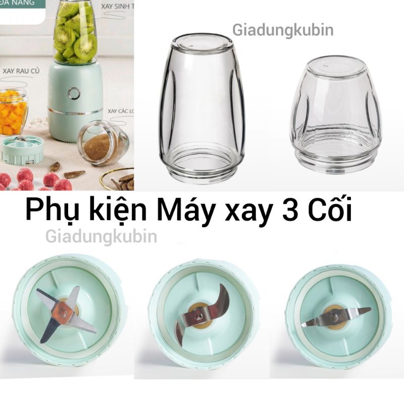 Cối Thủy Tinh Máy Xay 3 Cối (Thay Thế), Lưỡi Dao của Máy xay ăn dặm 3 cối