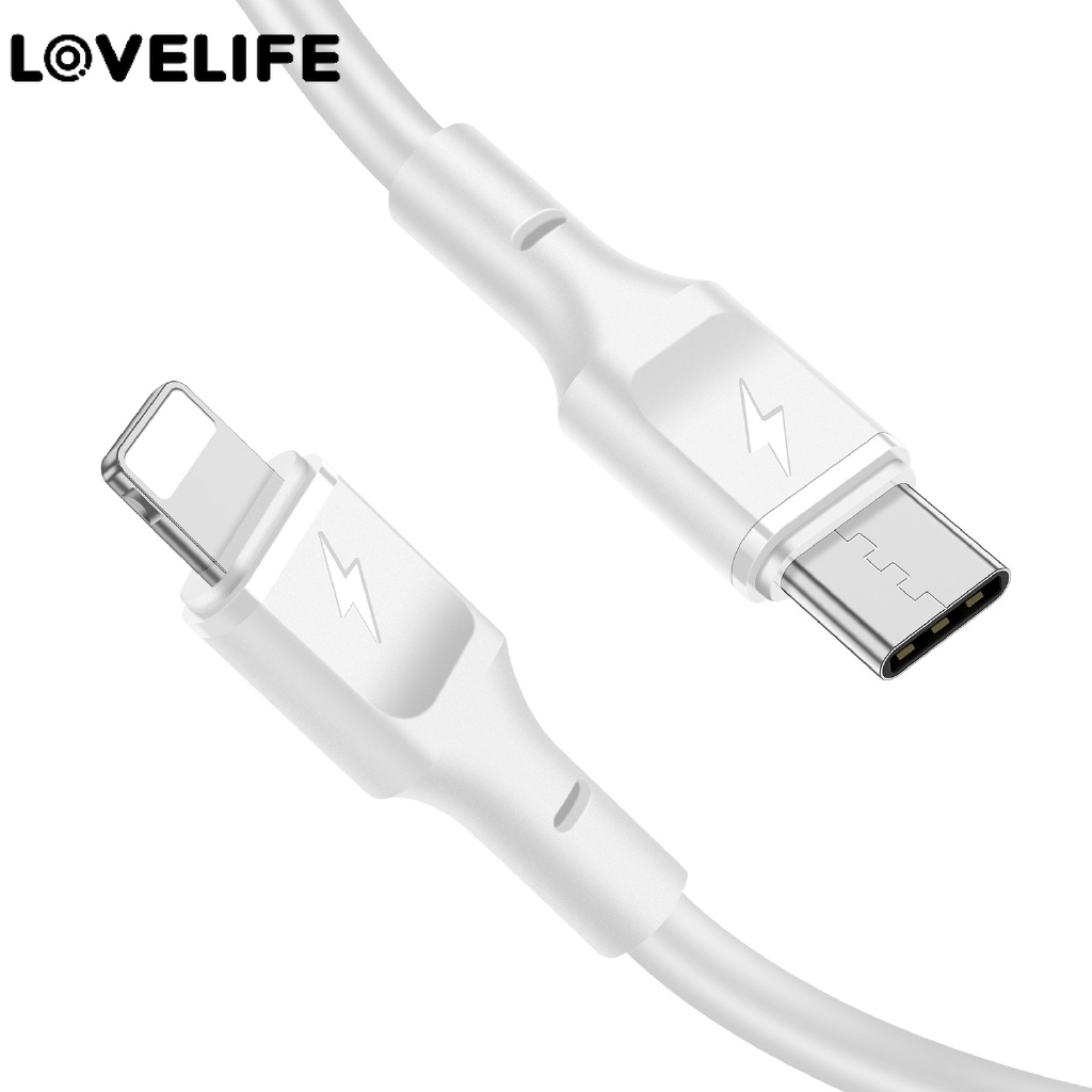Dây Cáp Sạc Nhanh USB Loại C / 1M 2.4A 5V 12W PD Tương Thích Với Điện Thoại Ios Iphone 11 Pro X Xs Max 8 Plus Macbook Ipad Pro