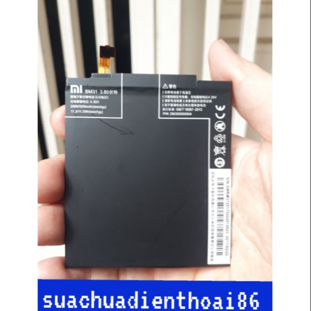 Pin Xiaomi Mi 3 - BM 31 - 3.050 mAh