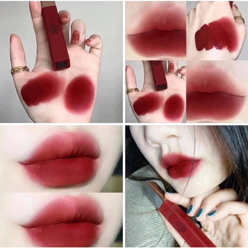 (có sẵn ) Son kem lì 3CE Velvet lip tint chính hãng đủ màu