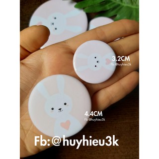 10 cái huy hiệu size 4,4cm (10 cái IN 1 HÌNH)