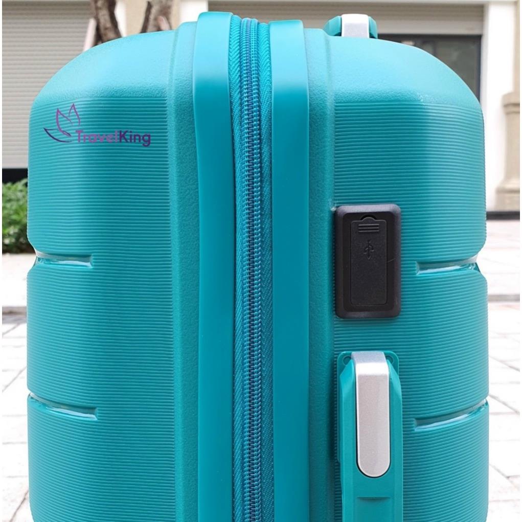 Vali kéo nhựa PP chống vỡ Travelking883 chính hãng, vỡ đổi mới, bảo hành 5 năm - VALIKING