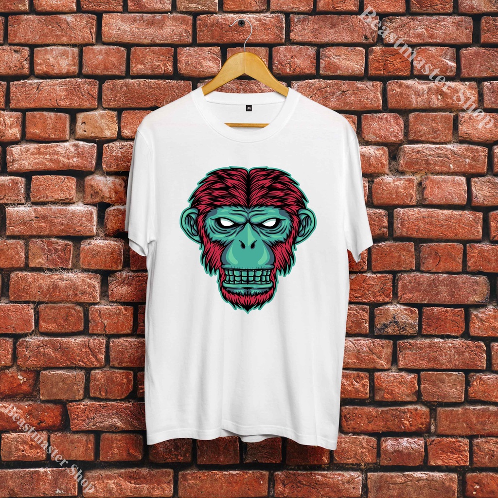 Áo Unisex Tuổi Thân hình con Khỉ Monkey nam Cotton năng động cá tính thời trang thoáng mát U10MNK015