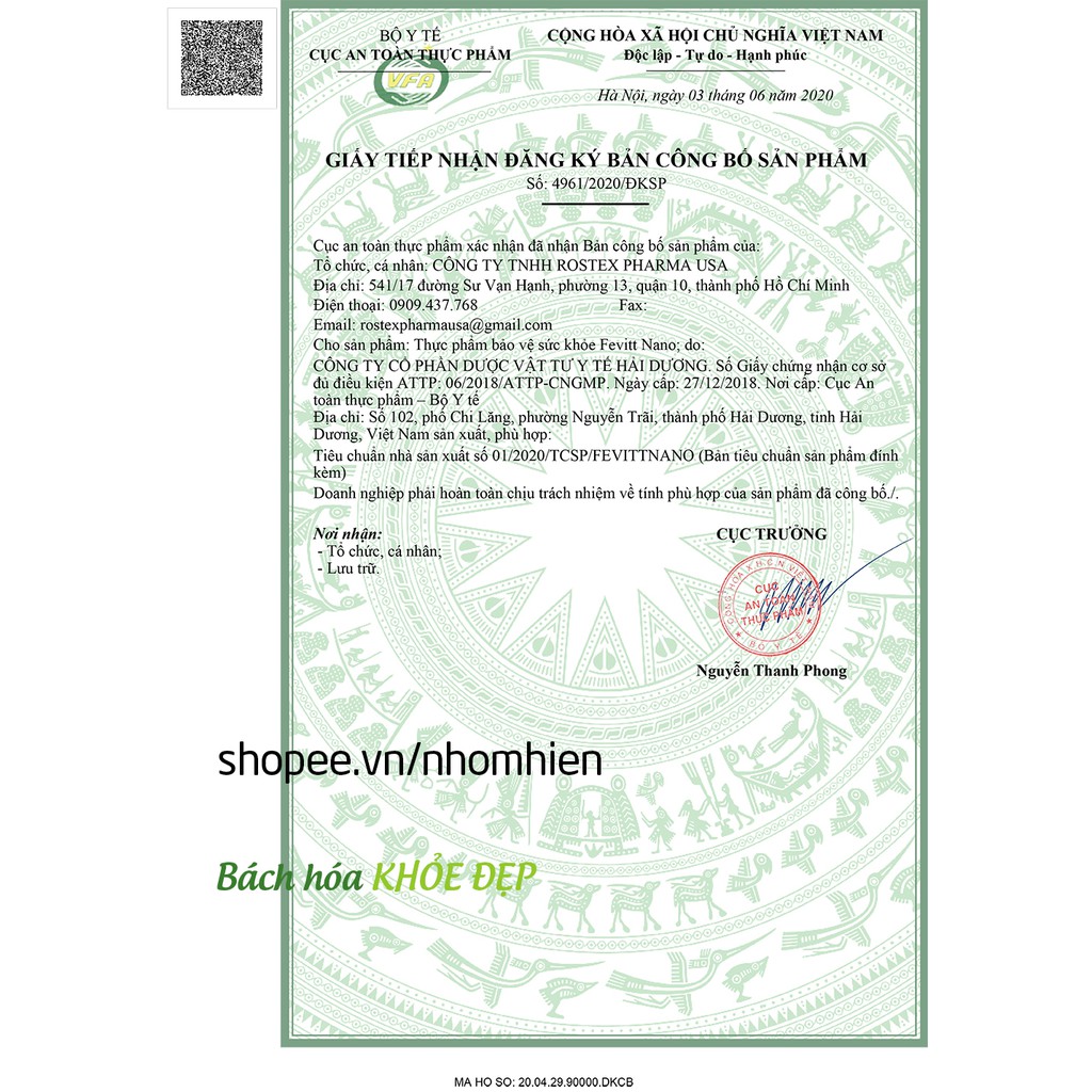 Viên uống bổ máu bổ sung Sắt, Acid Folic cho người thiếu máu, chóng mặt, da xanh xao - [Fevitt Nano 4 mắt 100 viên]