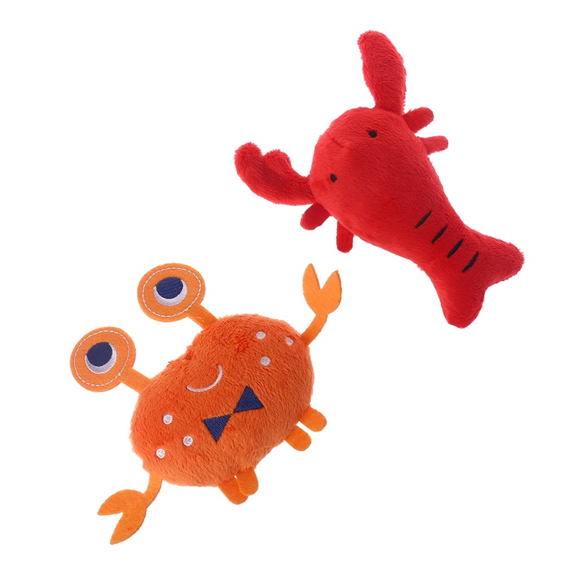 Thú Nhồi Bông Hình Tôm Hùm May Mắn Cho Cún Cưng