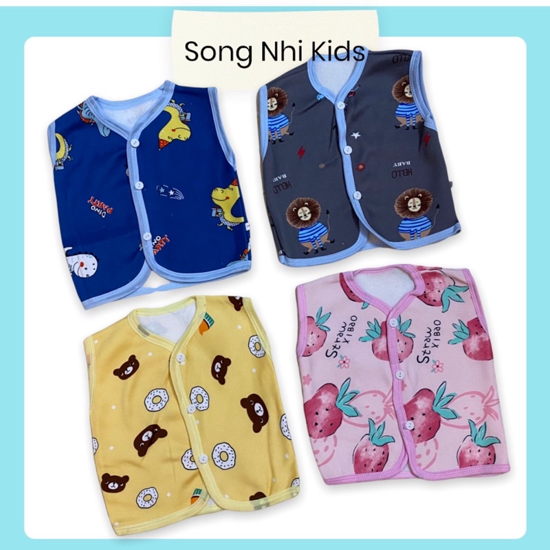 ÁO GILE SƠ SINH THU ĐÔNG 4-14KG CHO BÉ TRAI & GÁI