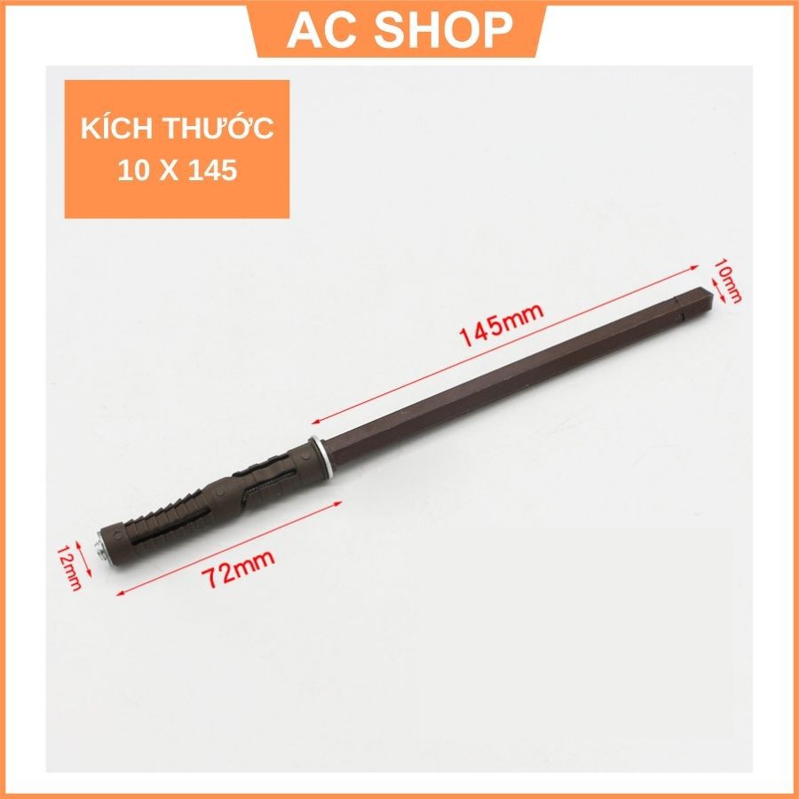 Chốt âm, ty âm kệ treo tường - Nhựa - thẩm mỹ - dễ dàng lắp đặt - SHOP THỢ