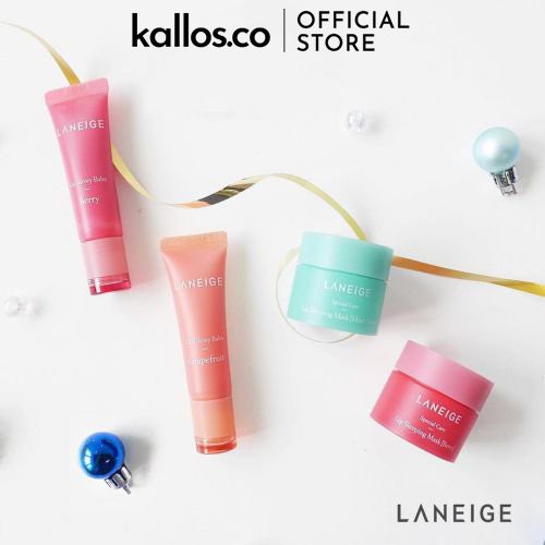 Mặt Nạ Ngủ Môi Laneige Lip Sleeping Mask: Berry, Mint Choco, Grapefruit, Apple Lime 20g - Kallos Vietnam