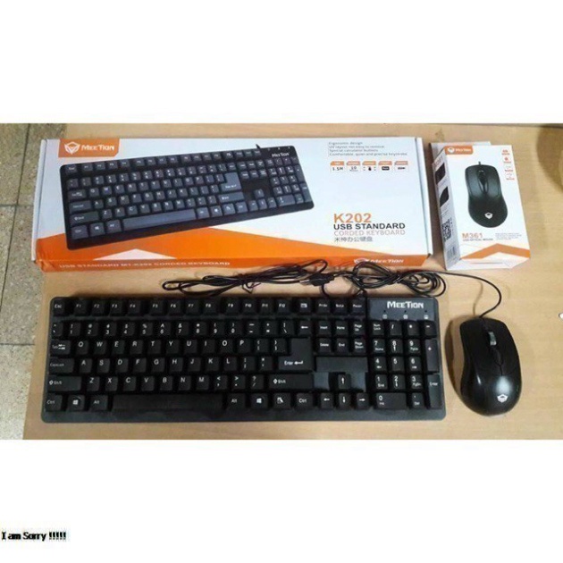 Bộ bàn phím chuột Văn Phòng Gold Tech, Metion siêu đẹp siêu rẻ