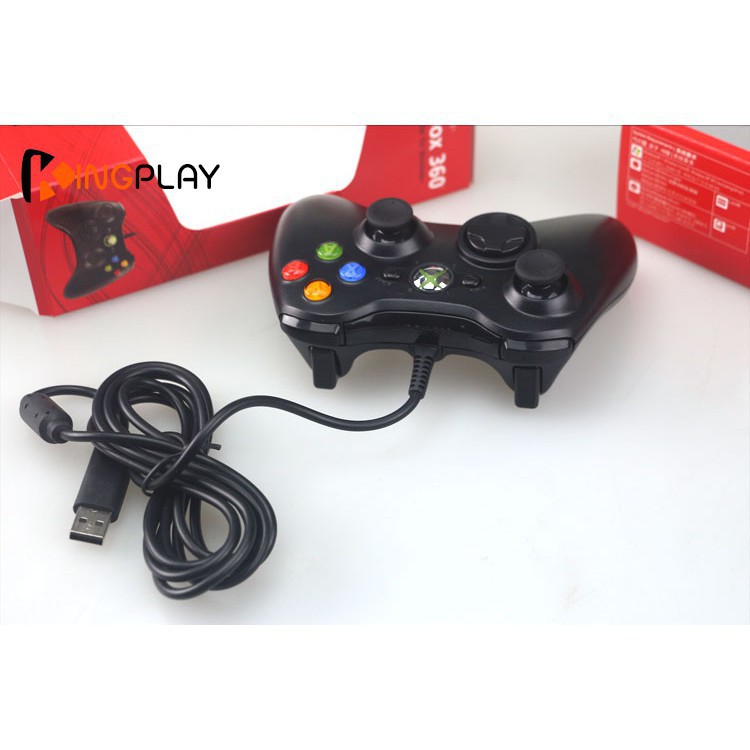 ♥️FreeShip♥️ Tay cầm Chơi Game Microsoft Xbox 360 Full Box Có Rung, Tay Cầm fo4 có dây PC, Laptop full skill all Game | BigBuy360 - bigbuy360.vn