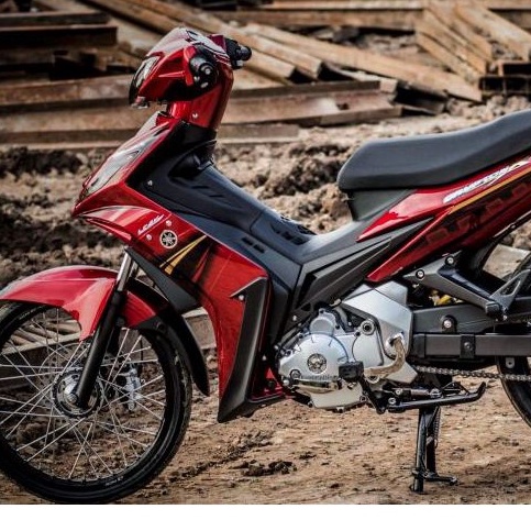 Tem Rời Ex Nhỏ 2006-2010 Đỏ Đen - Chất Liệu Crom