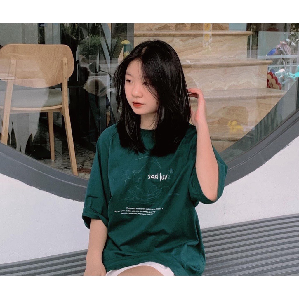 Áo Thun SAD LUX From Rộng Unisex Mềm Mịn Dày Dặn Hot Trend