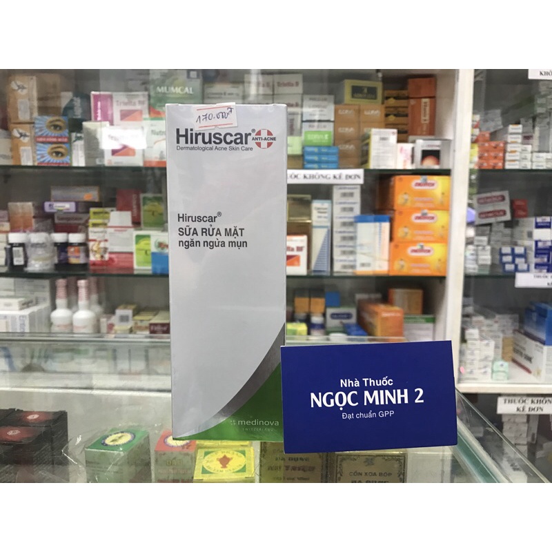 ✅ [Chính Hãng] Hiruscar sữa rửa mặt ngăn ngừa mụn