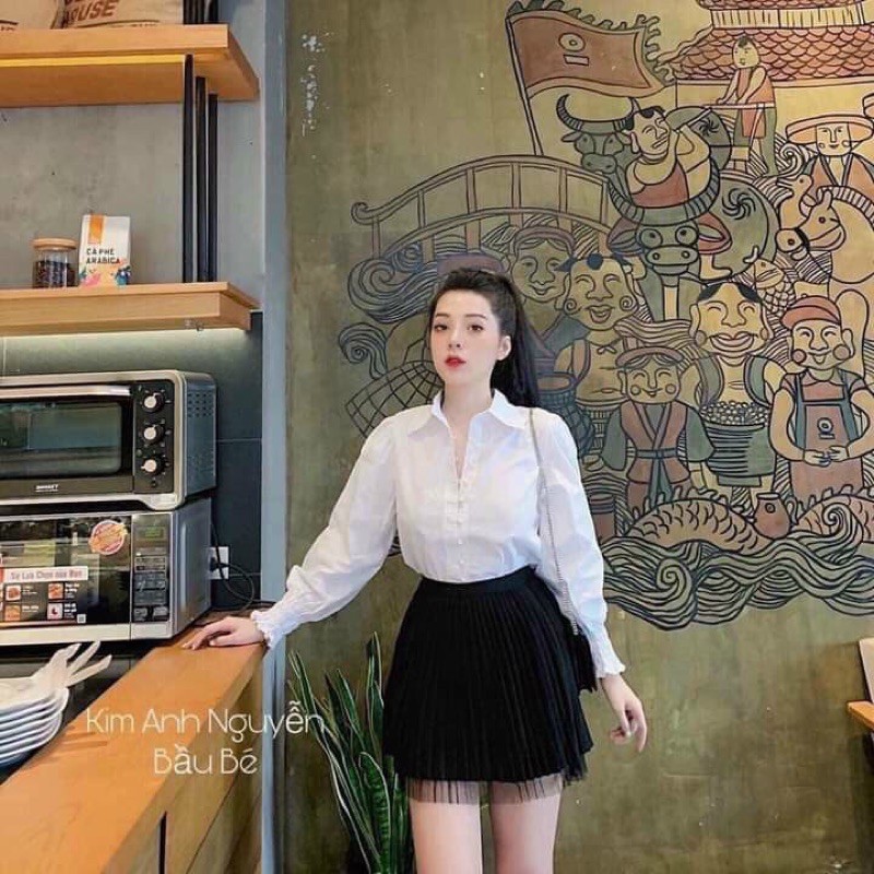 [Mã FAMAYWA giảm 10K đơn 50K] sơ mi cúc ngọc chất mềm đẹp | BigBuy360 - bigbuy360.vn