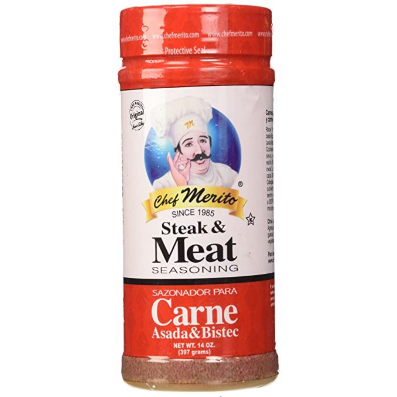 Gia vị chef merito steak meat seasoning 141g