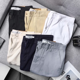 Shorts Khaki Trơn Basic Nam Chất Liệu Kaki Dệt Chéo Thoáng Mát, Co Giãn Nhẹ Nhàng - POLIDO