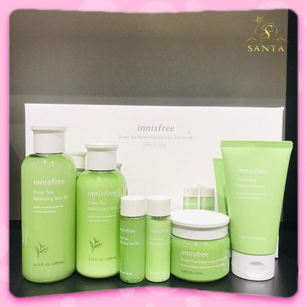 [AUTH] BỘ DƯỠNG TRÀ XANH INNISFREE GREEN TEA BALANCING SPECIAL SKIN CARE EX SET 6 MÓN | BigBuy360 - bigbuy360.vn