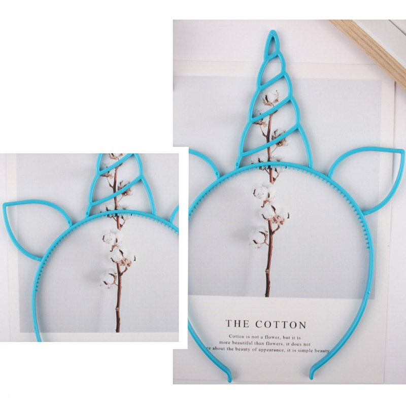 Băng Đô Tai Mèo Đính Sừng Kỳ Lân Đáng Yêu Cho Bé