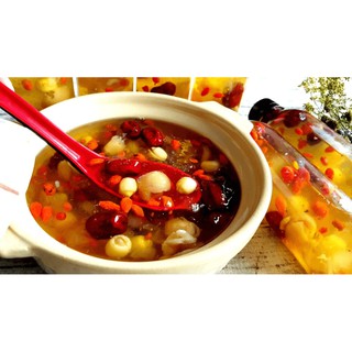 Các nguyên liệu  nấu chè dưỡng nhan