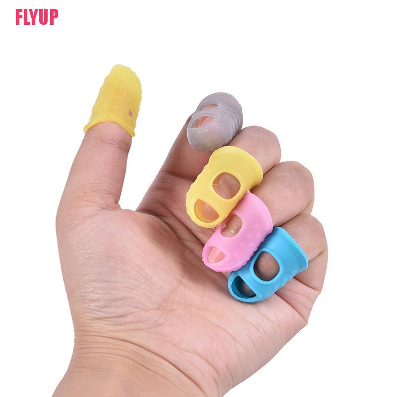 Set 10 Bao Tay Silicone Bảo Vệ Ngón Tay Khi Chơi Đàn Guitar