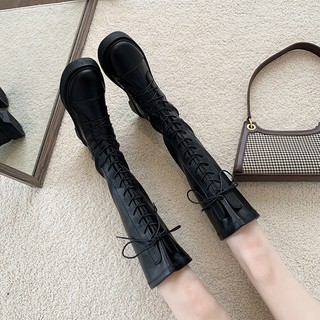 BOOTS ĐÙI PHONG CÁCH, BOOTS DÂY RÚT TRƯỚC