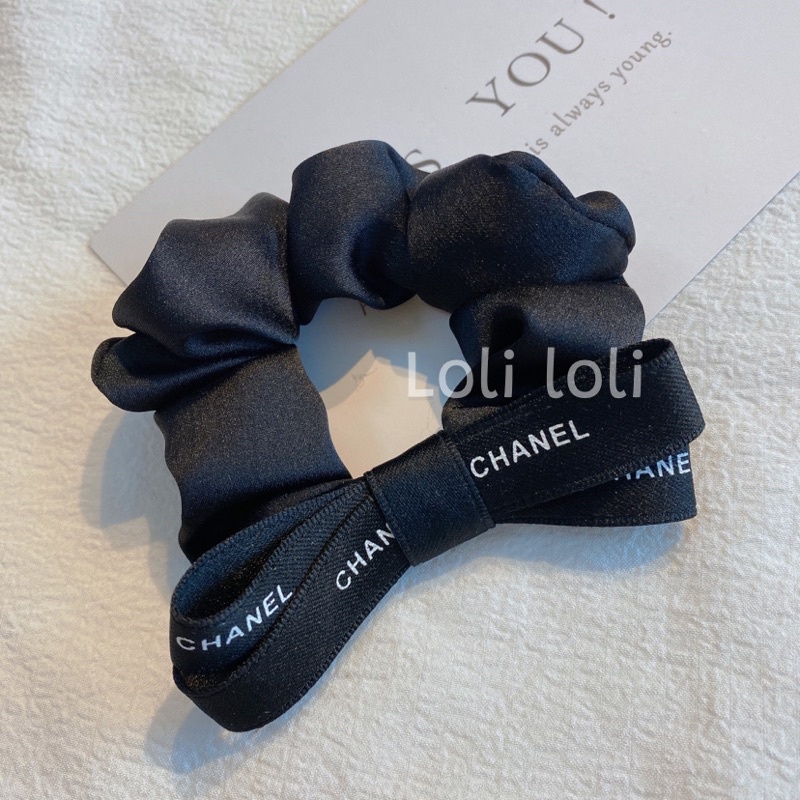 Cột tóc thắt nơ phong cách Hàn Quốc đơn giản Loli