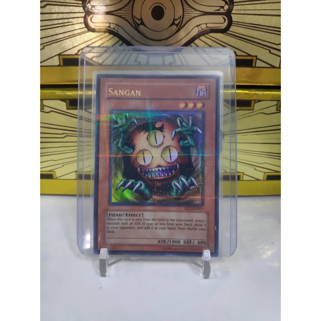 [ Dưa Hấu Yugioh ] Lá bài thẻ bài Sangan - Ultra Rare - Tặng bọc bài nhựa bảo quản