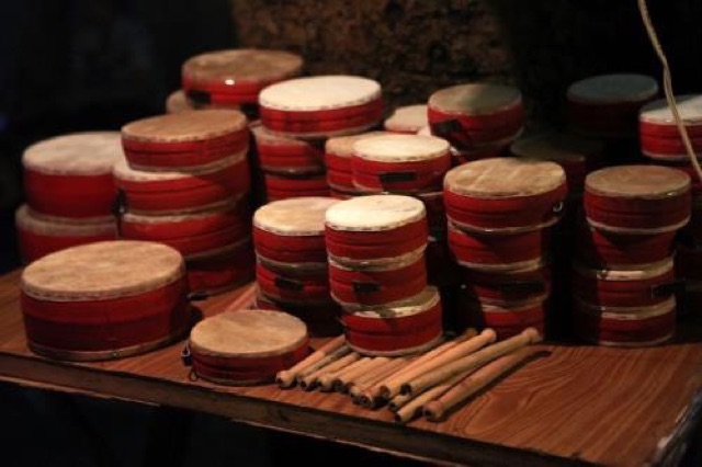 Trống da,trống trung thu trẻ em